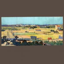 Tapisserie «Paysage dans le goût de Van Gogh» - LPPH162